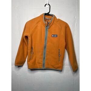 OAKI Oakiwear Kids Fleece Jacket 200 Series Polartec®, Orange Warm Mid Layer